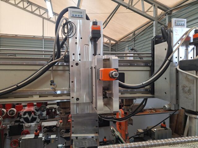 Throughfeed drilling machine FACOM Facom foratrice Through-hole drill f-v3