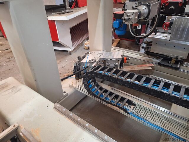 Throughfeed drilling machine FACOM Facom foratrice Through-hole drill f-v3