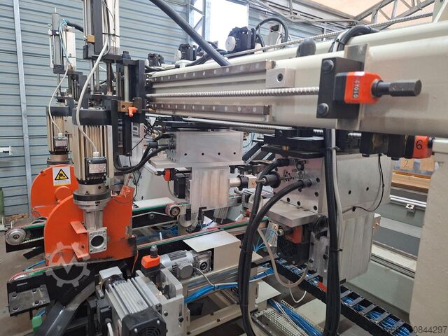 Throughfeed drilling machine FACOM Facom foratrice Through-hole drill f-v3