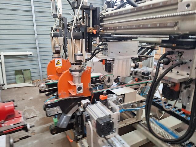 Throughfeed drilling machine FACOM Facom foratrice Through-hole drill f-v3