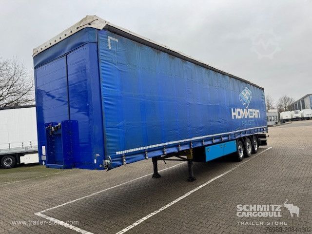 Auflieger mit Pritsche & Plane Schmitz Cargobull Curtainsider Standard