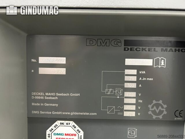 Universal Machining Centre DMG DECKEL MAHO DMU 50 eVo linear