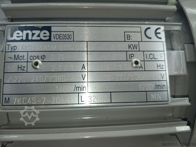 Electric motor + gearbox Lenze MDXMA1M 071-32