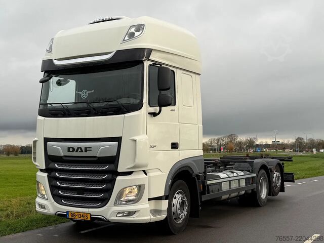 Chassis with cab DAF XF 480 XF480.  10-2021