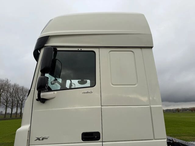 Chassis with cab DAF XF 480 XF480.  10-2021