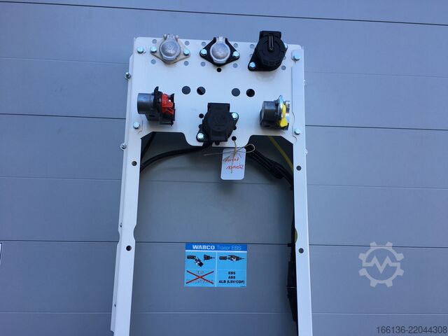 Open semitrailer Fliegl 3-Achs Plateausattel teleskopierbar