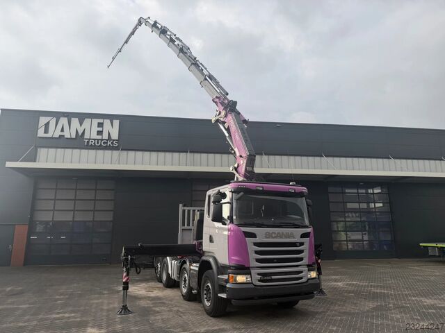 Scania G 450 8x2 FASSI F 820 RA.2.28 + JIB Scania G 450 8x2 FASSI F 820 RA.2.28 + JIB