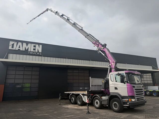 Scania G 450 8x2 FASSI F 820 RA.2.28 + JIB Scania G 450 8x2 FASSI F 820 RA.2.28 + JIB