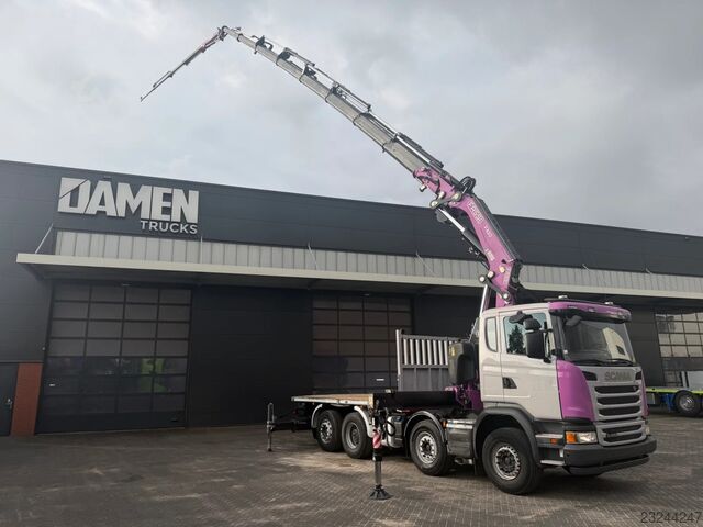 Scania G 450 8x2 FASSI F 820 RA.2.28 + JIB Scania G 450 8x2 FASSI F 820 RA.2.28 + JIB