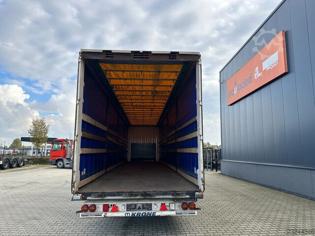 Krone MEGA / raising-roof / BPW + drumbrakes / timberstakespots / Huckepack Krone MEGA / raising-roof / BPW + drumbrakes / timber...