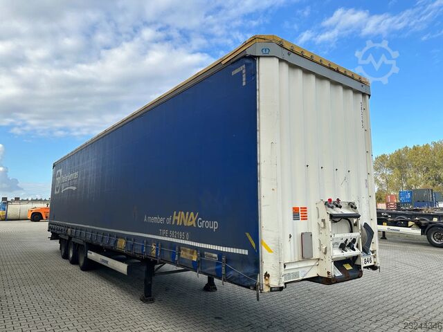 Krone MEGA / raising-roof / BPW + drumbrakes / timberstakespots / Huckepack Krone MEGA / raising-roof / BPW + drumbrakes / timber...