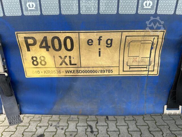 Krone MEGA / raising-roof / BPW + drumbrakes / timberstakespots / Huckepack Krone MEGA / raising-roof / BPW + drumbrakes / timber...