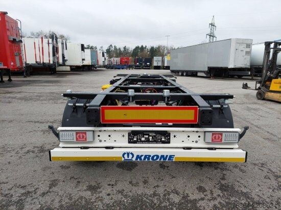 Anhänger-Wechselfahrgestell KRONE AZW 18, MAXILAFETTE, VERSTELLDEICHSEL