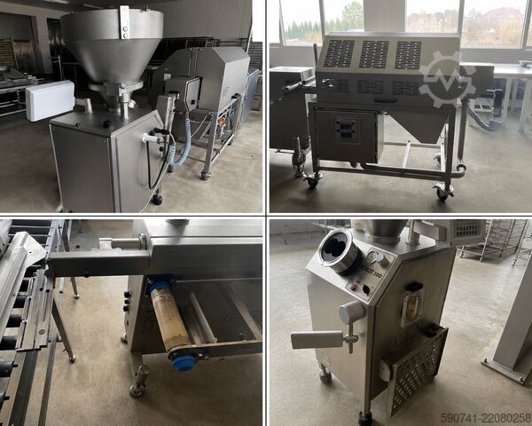 Complete hamburger production line Vemag Roobot 500 + FM250 + SC261