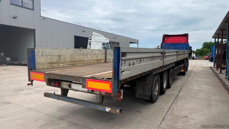 Plattformanhänger Van Hool 3B0073 (ALU SIDEBORDS / DRUM BRAKES / FREINS TA...