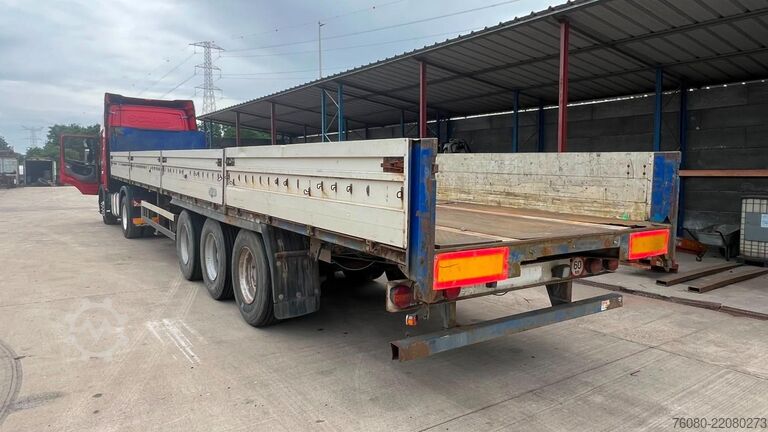 Plattformanhänger Van Hool 3B0073 (ALU SIDEBORDS / DRUM BRAKES / FREINS TA...