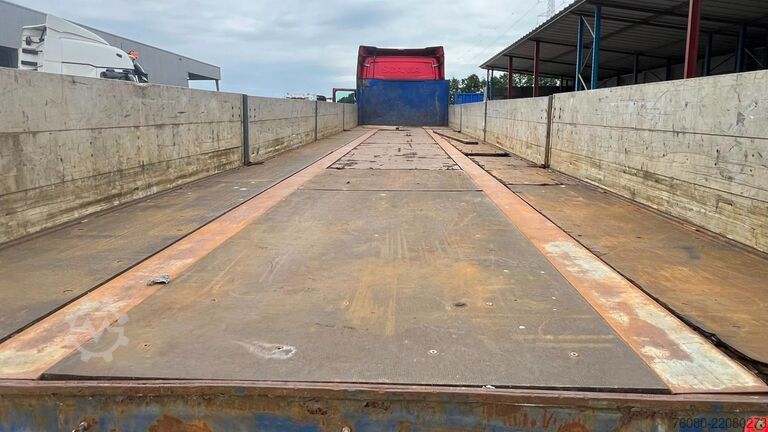 Plattformanhänger Van Hool 3B0073 (ALU SIDEBORDS / DRUM BRAKES / FREINS TA...
