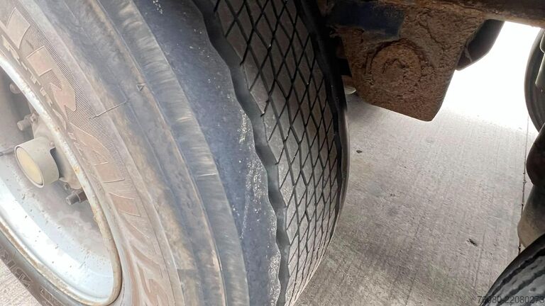 Plattformanhänger Van Hool 3B0073 (ALU SIDEBORDS / DRUM BRAKES / FREINS TA...