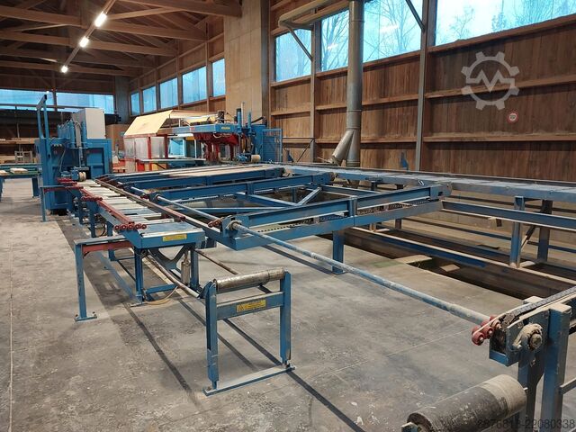 Joinery machine Hundegger K2 + Hobelautomat K2-5-450 + HM-D