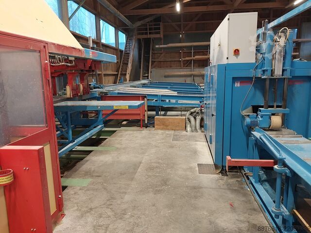 Joinery machine Hundegger K2 + Hobelautomat K2-5-450 + HM-D