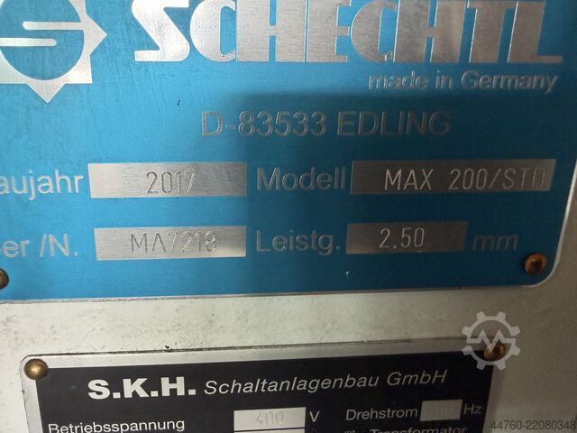 Schwenkbiegemaschine Schechtl MAX 200
