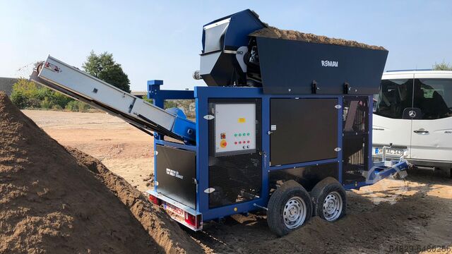 Drum sieve recycling REMAV GmbH RS1500