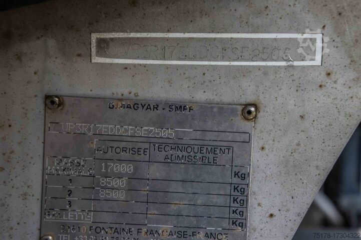 Fuel tanker MAYGAR MAGYAR INOX 17.700L-6COMP