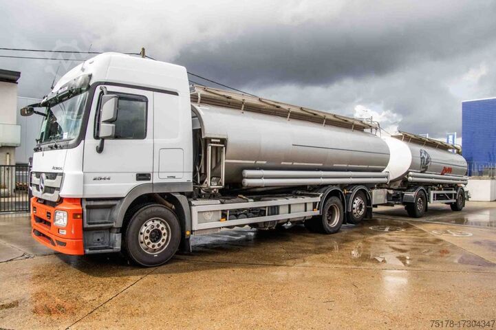 Tanker MERCEDES ACTROS 2544-MP3+MAGYAR-INOX-18.200L+6COMP