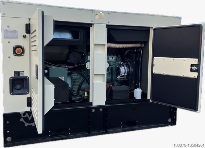 Emergency generator Newpower Generator Notstromaggregat NWK33 + Stromaggregat Sonderschallschutz