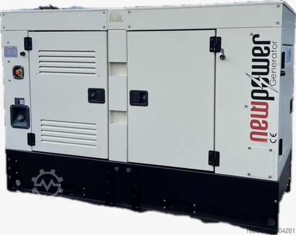Emergency generator Newpower Generator Notstromaggregat NWK33 + Stromaggregat Sonderschallschutz