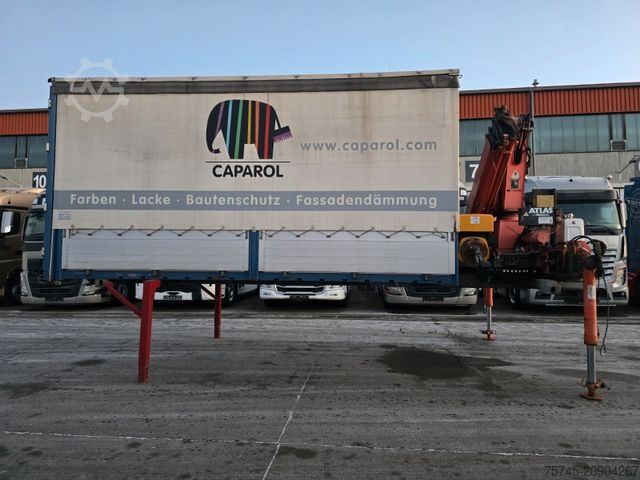 Anhänger-Wechselfahrgestell GLEICH PR.+PL. * ATLAS AK 190.1 * 16.3M KRAN *