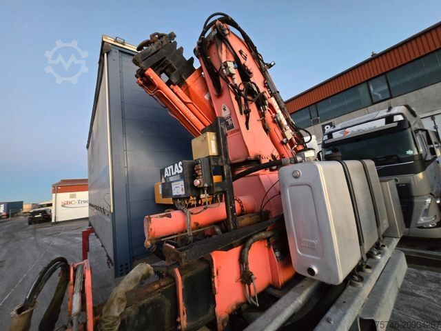 Anhänger-Wechselfahrgestell GLEICH PR.+PL. * ATLAS AK 190.1 * 16.3M KRAN *