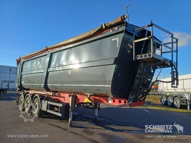 Tipper semitrailer Schmitz Cargobull Kipper Stahlrundmulde 51m³