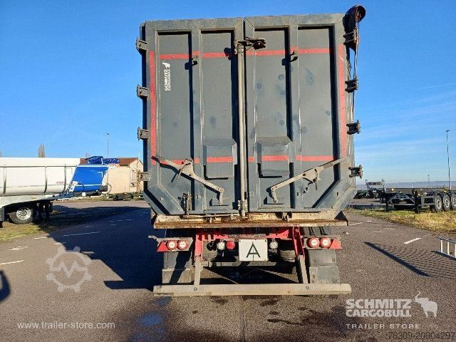 Tipper semitrailer Schmitz Cargobull Kipper Stahlrundmulde 51m³