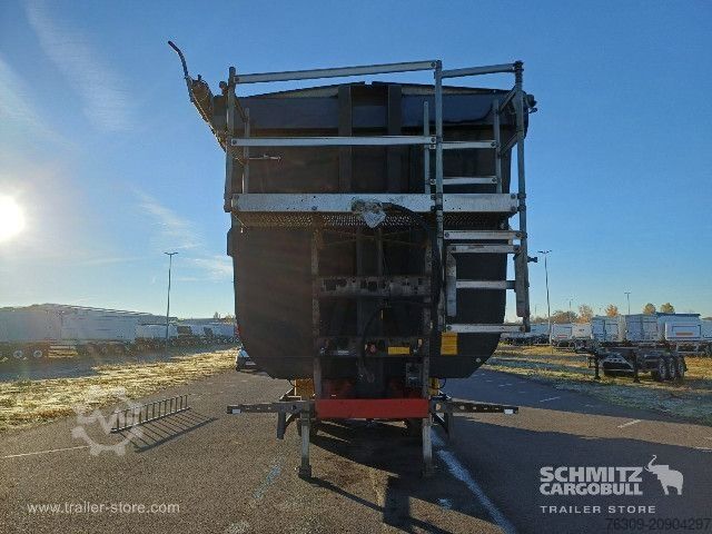 Tipper semitrailer Schmitz Cargobull Kipper Stahlrundmulde 51m³