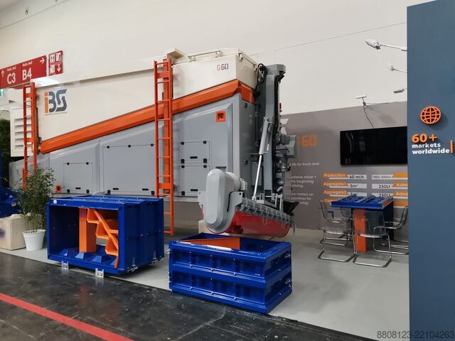 Mobile Betonmischanlage IBS IBS G60 – Mobile Mixing Machine