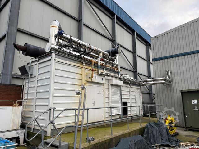 Wenig genutzte MAN Rollo 500kW, 50Hz, 415V BHKW-Anlage MAN ROLLO E3262 L232