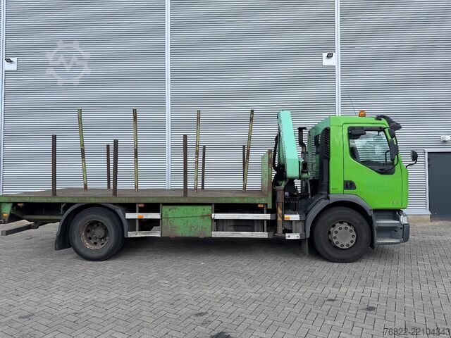 Kranwagen Renault HD260-20 PR OPEN LAADBAK MET HMF853 KRAAN