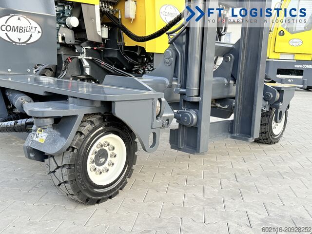 4-way forklift Combilift C4000 DIESEL DUPLEX SPREADER BEAM CABIN