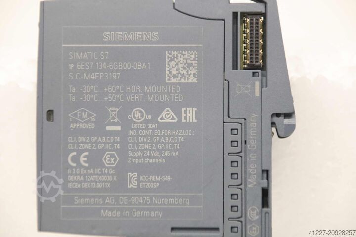 Electronic module ET 200SP Siemens 6ES7 134-6GB00-0BA1