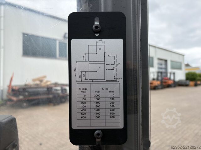 High Lift stacker Toyota SWE 160 L