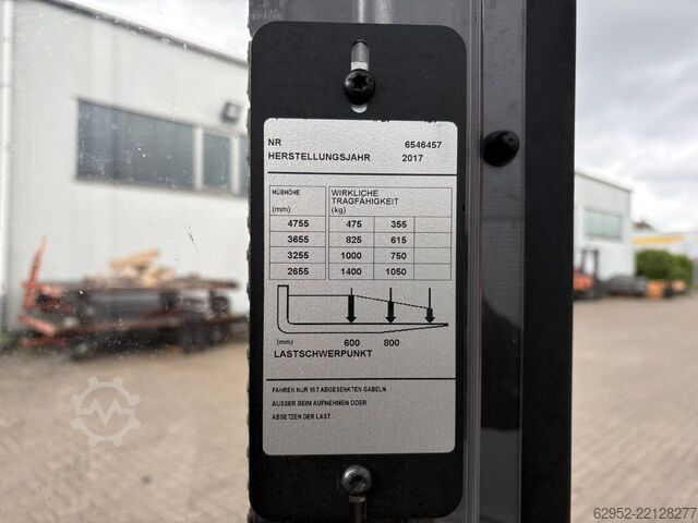 High Lift stacker Toyota SWE 140