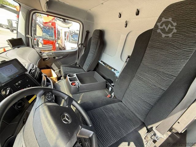 Flatbed truck with tarp MERCEDES-BENZ ATEGO 1527 L Pritsche/Plane 7,40 m*AHK+SCHIEBE