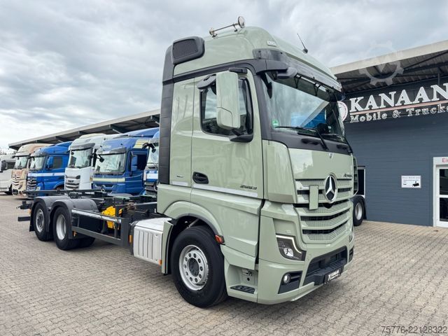 Swap body truck MERCEDES-BENZ 2553 Actros 5 L Öl-Retarder 2548 45 58 Lenkachse