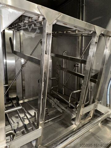 Brand new dolav and tote bin washer IWM Industrial Washing Machines Dolav and tote bin washer