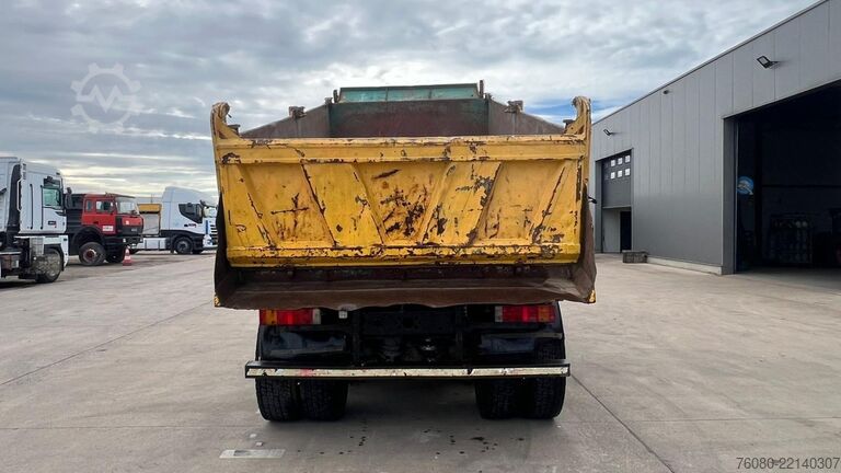 3-way tipper Renault KERAX 340 (POMPE MANUELLE / BOITE MANUELLE / MA...