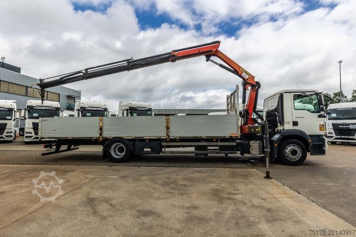 Ladepritsche MAN TGM 18.290 BL+PALFINGER 14 T/m+4EXT
