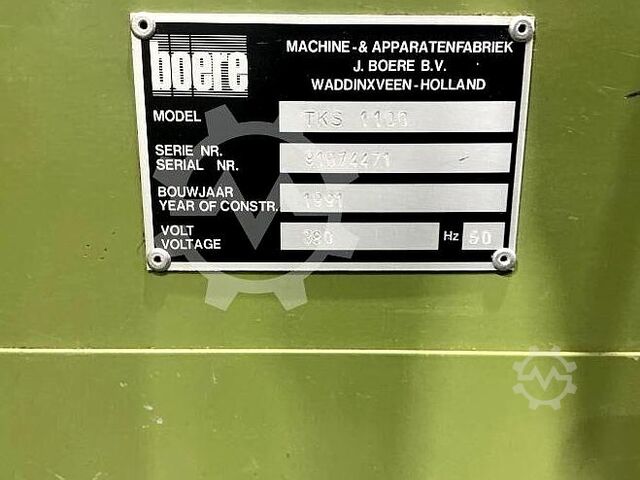 Wide belt sander Boere TKS 1100