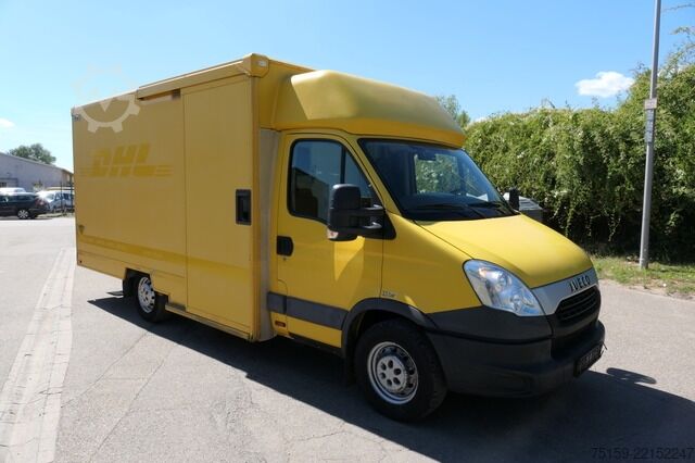 Transporter mit Koffer iveco Daily 35 S11 C30C AUTOMATIK KAMERA Regale LUFT DURCHGANG