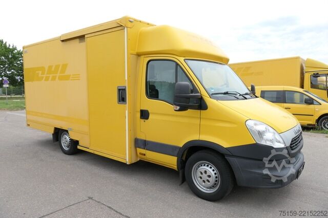 Transporter mit Koffer iveco Daily 35 S11 C30C AUTOMATIK KAMERA Regale LUFT DURCHGANG EURO-5 CoC